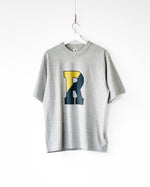 Load image into Gallery viewer, [blurhms ROOTSTOCK] b-ROOTSTOCK 88/12 PRINT TEE STANDARD - HEATHER GRAY
