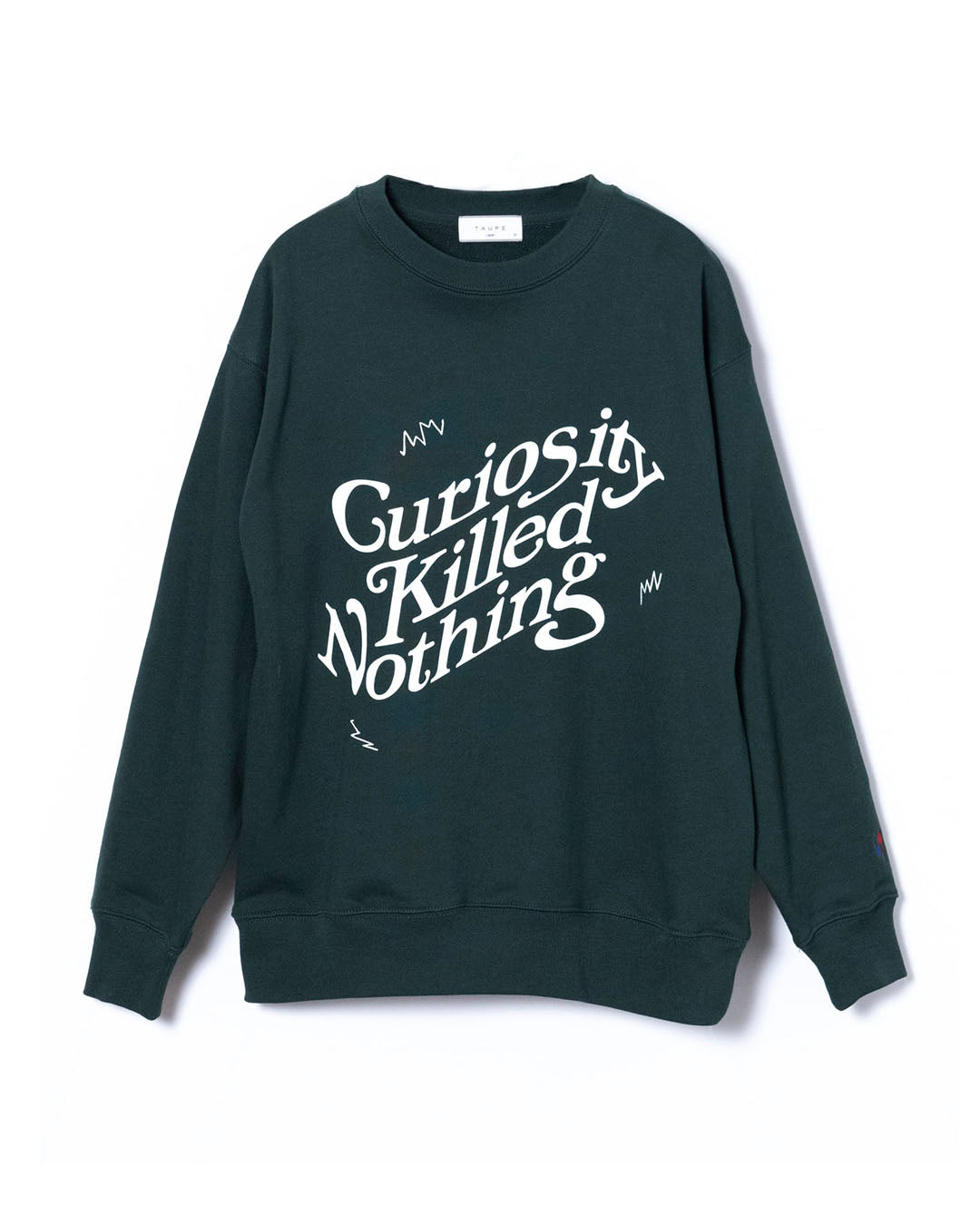 [TAUPE] CKN WAVE SWEAT SHIRT - GREEN