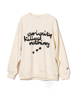 Load image into Gallery viewer, [TAUPE] CKN CHEMICAL SWEAT SHIRT - IVORY
