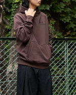 Load image into Gallery viewer, [ICE&amp;TECHNO]ICE&#39;N TECHNO LOGO HOOD - BROWN
