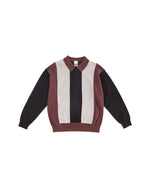 Load image into Gallery viewer, [PAM] FORMS KNIT LS POLO - BIRCH
