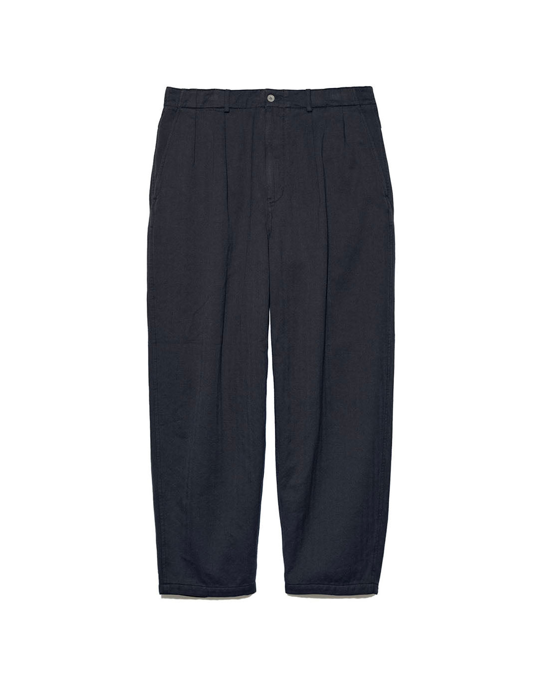 【NANAMICA】COTTON WOOL PANTS - DEEP SEA