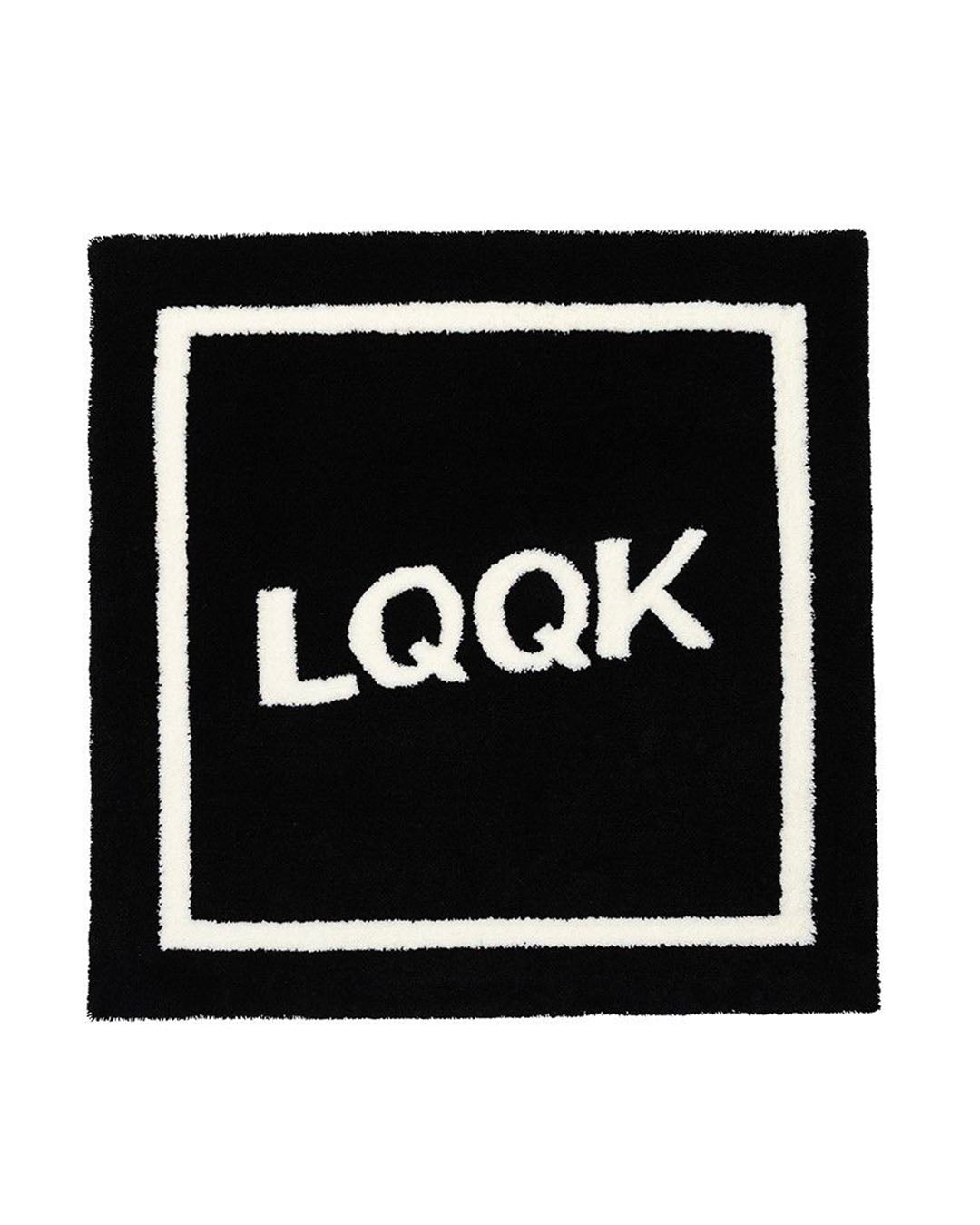 【LQQK STUDIO】 LQQK BOX LOGO AREA RUG - LARGE