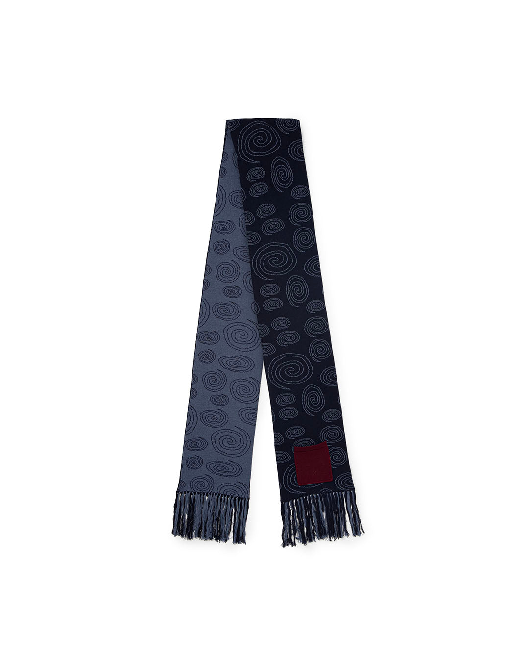【SOL】SPARKLING SCARF - NAVY
