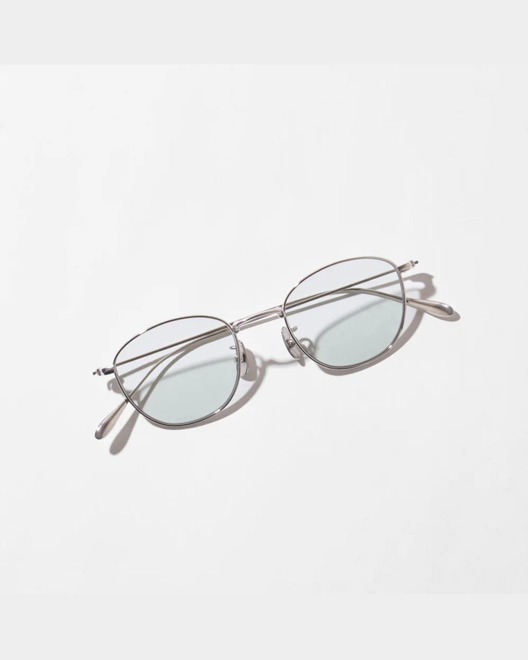 NOCHINO OPTICAL】KOUGETSU - #2 PLUTINUM SILVER × GREY GREEN to D.GREY
