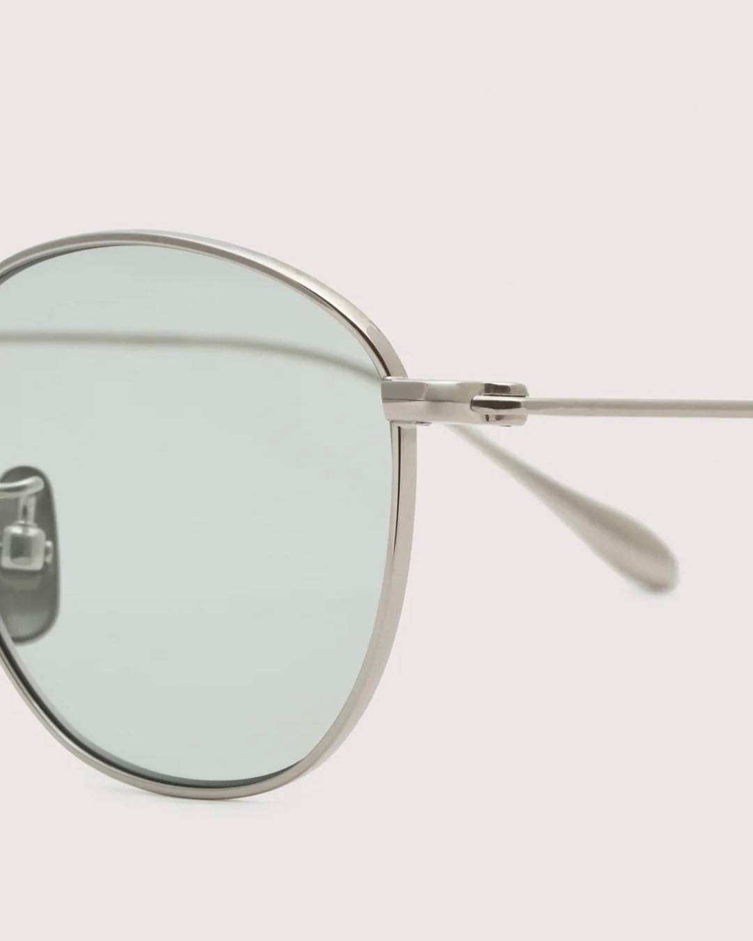 NOCHINO OPTICAL】KOUGETSU - #2 PLUTINUM SILVER × GREY GREEN to D.GREY