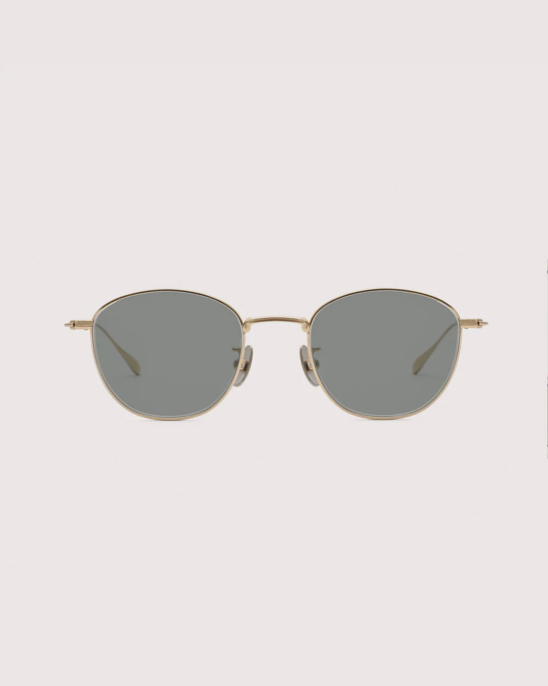 NOCHINO OPTICAL／KOUGETSU #4. NOCHINO OPTICAL] KOUGETSU - #4 CHAMPGANE GOLD × GREY GREEN to D.GREY