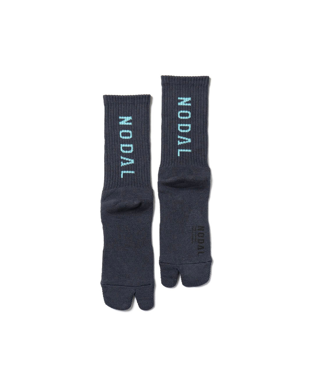 【NODAL】NODAL LOGO SOCKS - FADE NAVY×SAX