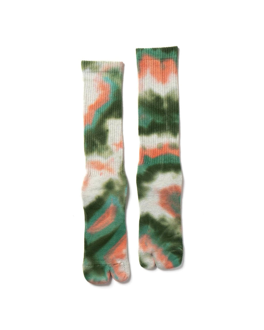 【NODAL】TIE DYE LONG SOCKS - PINK