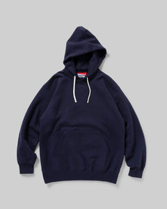 【NEVVER】GR7 HOODED SWEATSHIRT - NAVY
