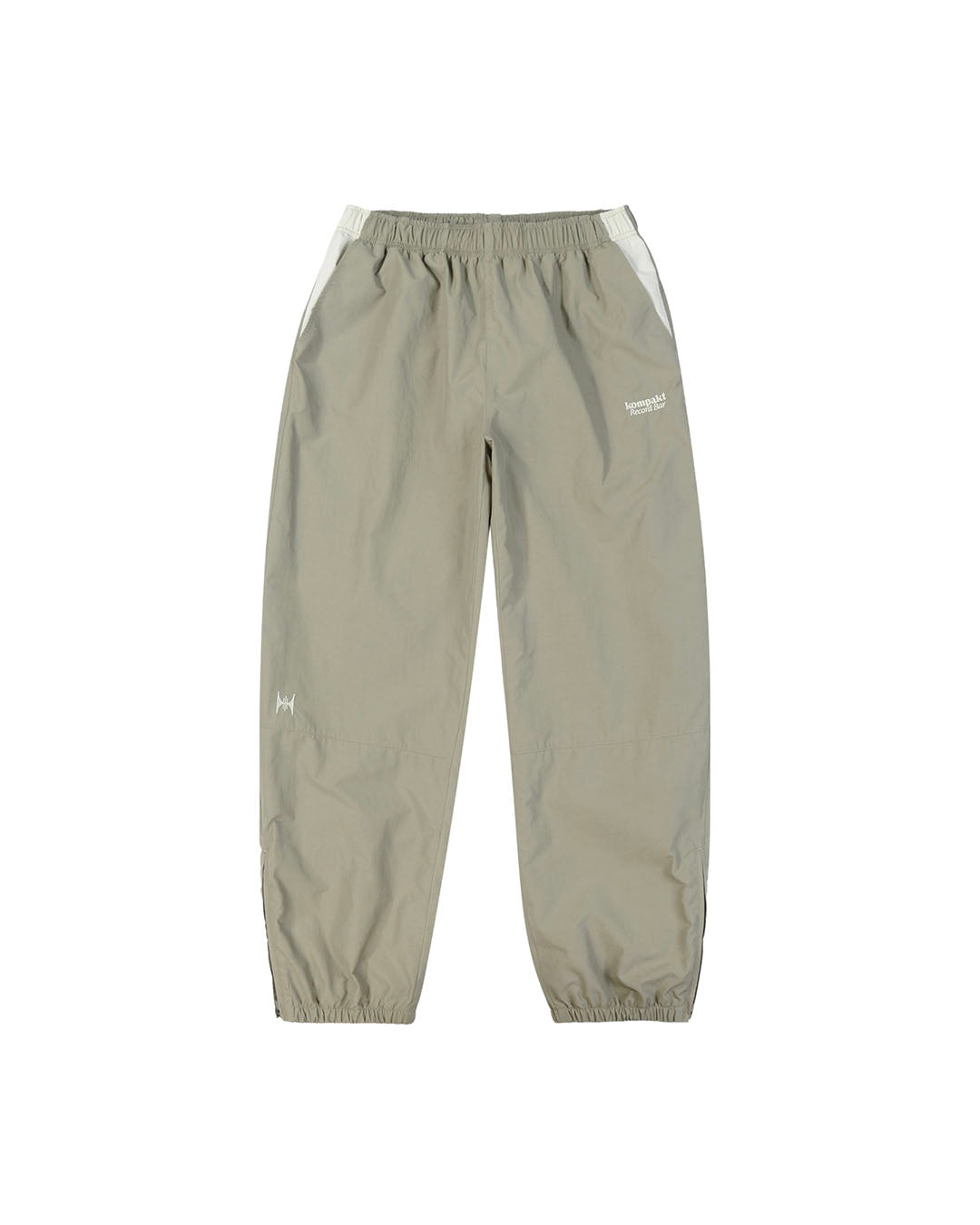 【KOMPAKT RECORD BAR】KRB LOGO NYLON PANTS - KHAKI