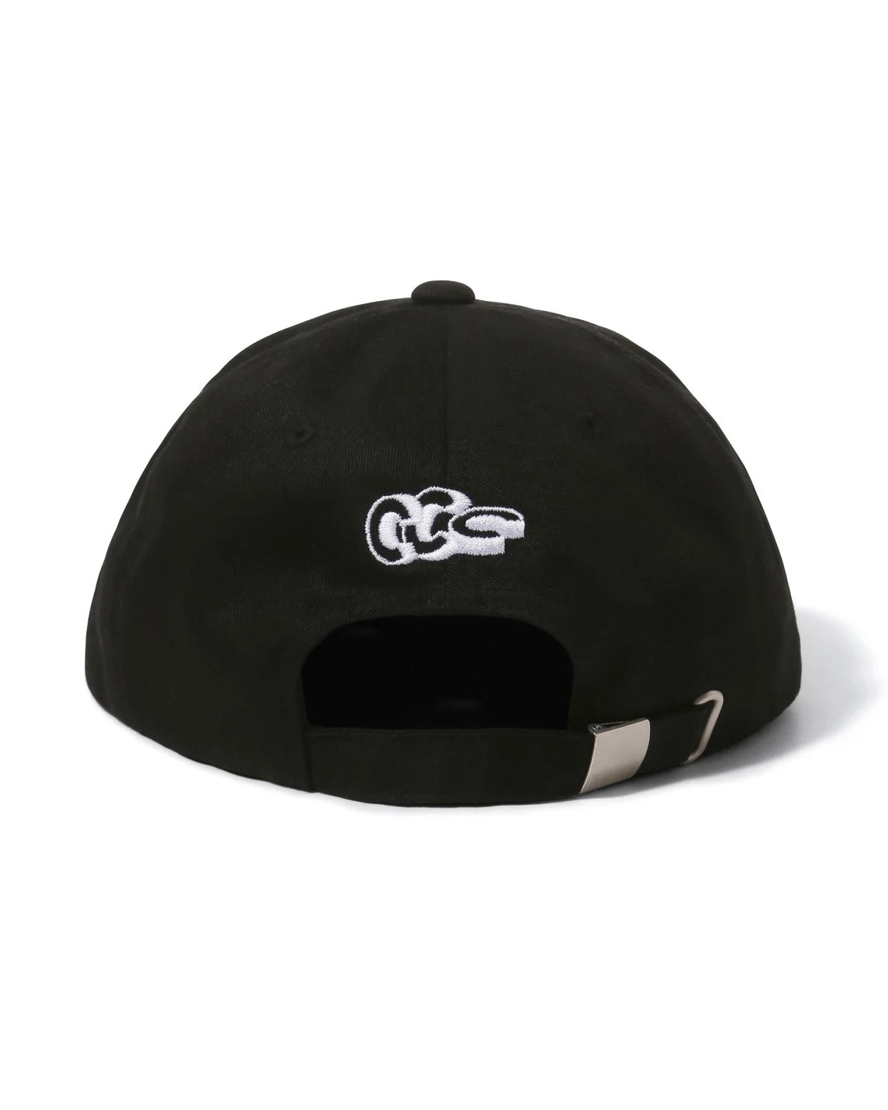 【CITY COUNTRY CITY】EMBROIDERED LOGO COTTON CAP - BLACK