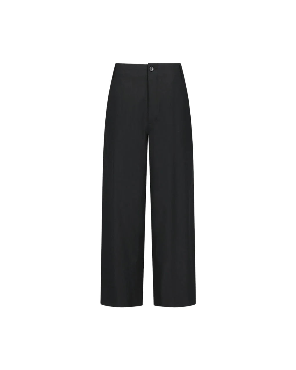 【AMOMENTO】WOOL WIDE PANTS - BLACK