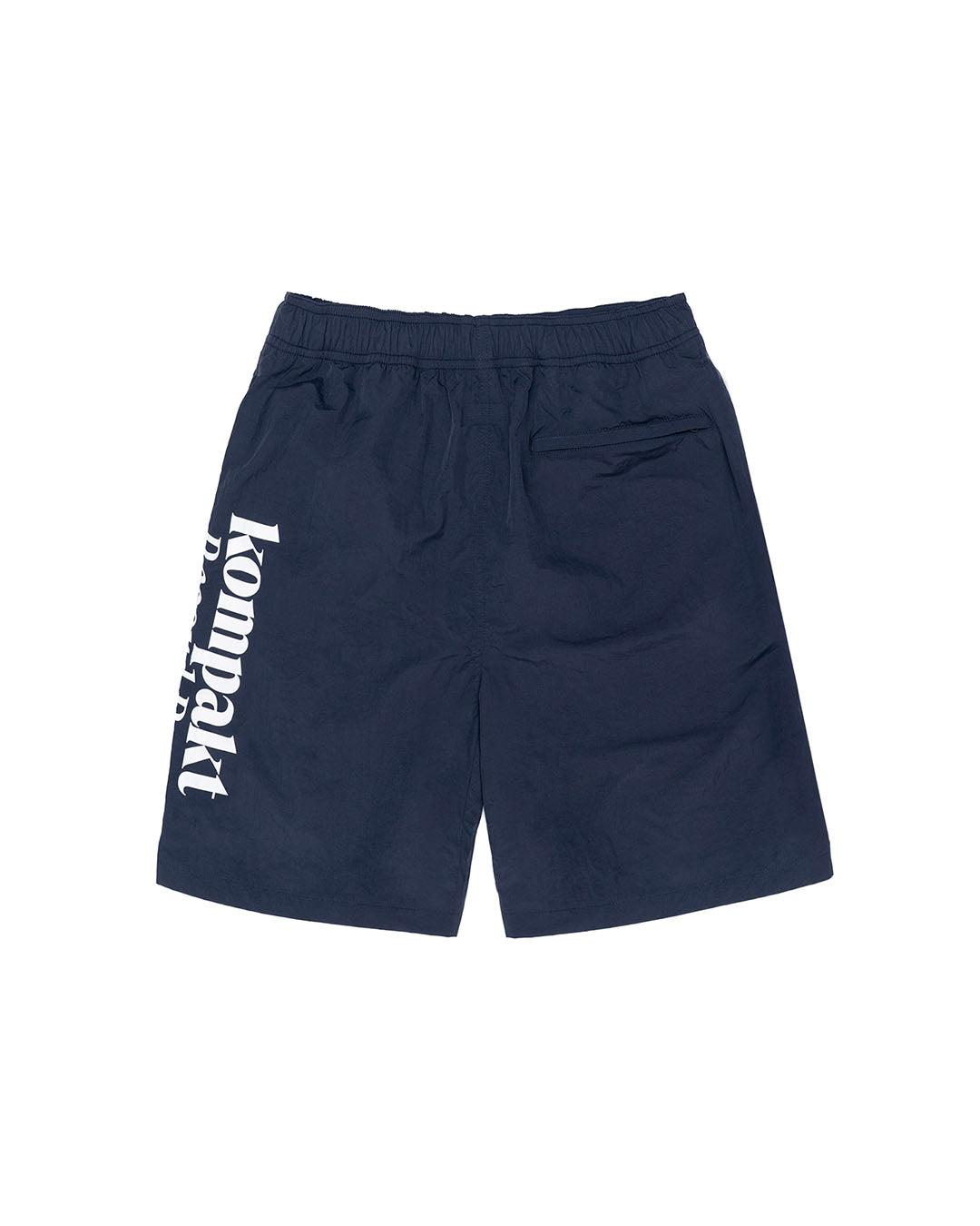 【KOMPAKT RECORD BAR】KRB LOGO NYLON SHORTS - NAVY