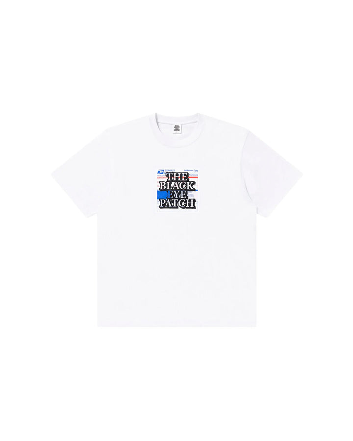 【BLACKEYEPATCH】PRIORITY LABEL TEE WHITE