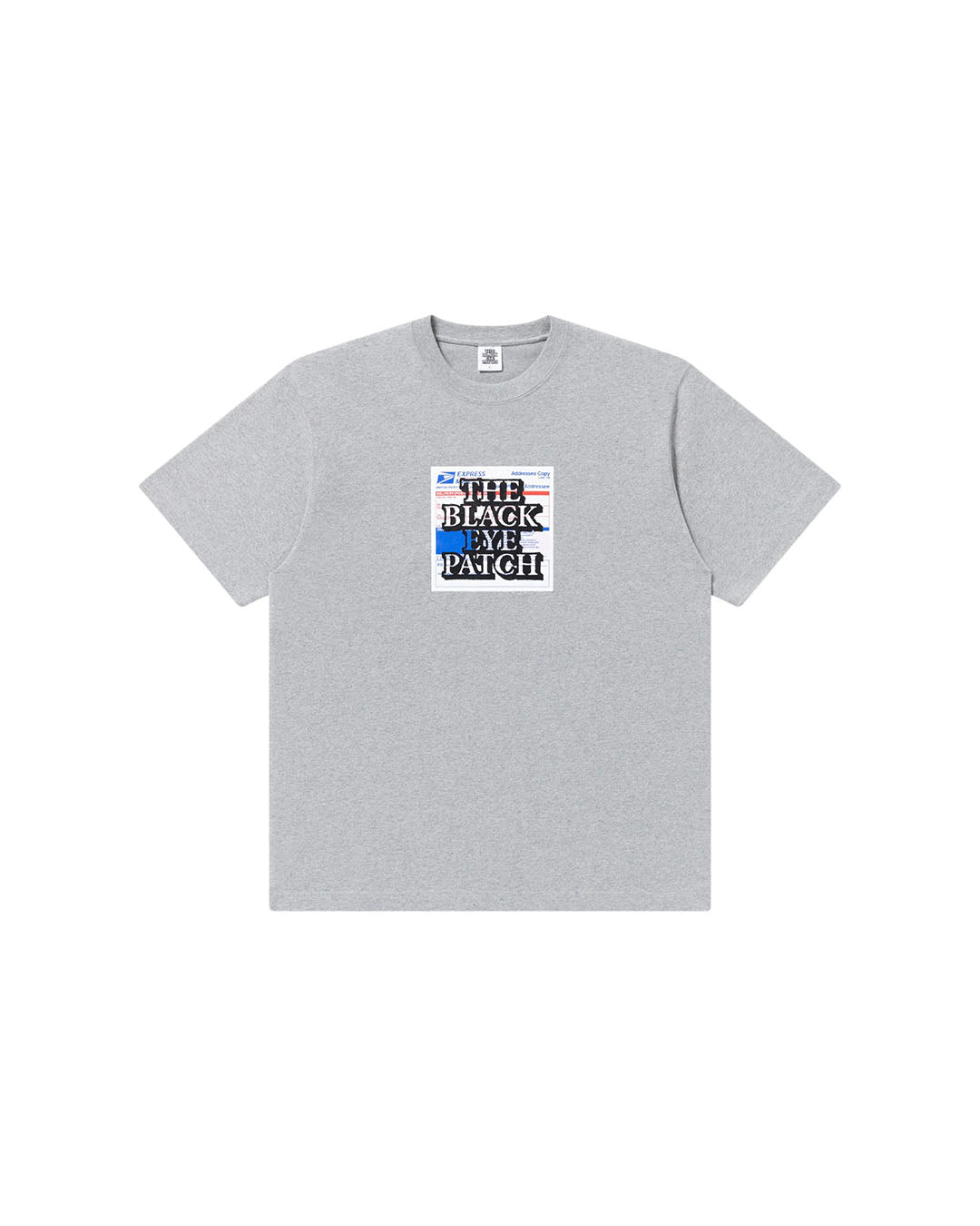 【BLACKEYEPATCH】PRIORITY LABEL TEE - HEATHER GRAY