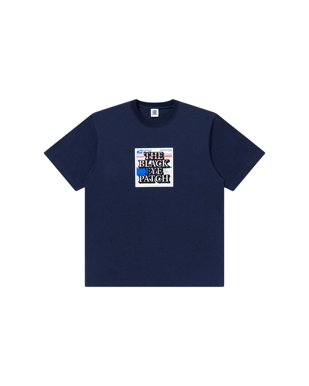 【BLACKEYEPATCH】PRIORITY LABEL TEE - NAVY