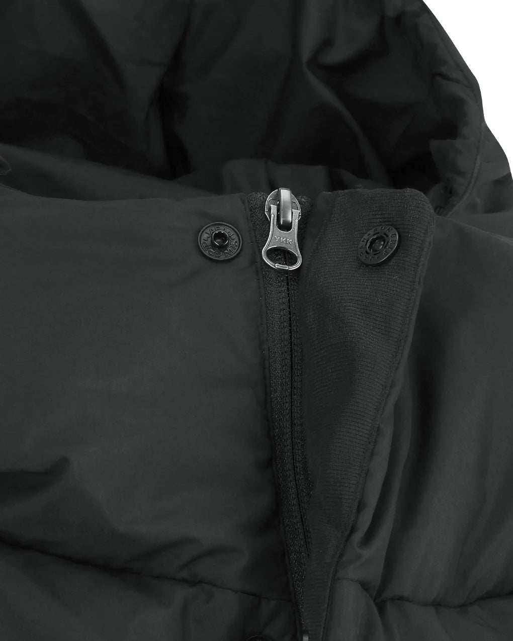 AMOMENTO】HOODED DOWN PUFFER - BLACK
