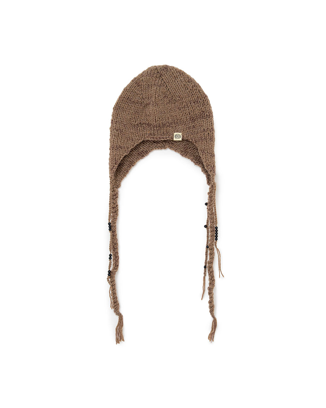 【SOL】HAND-KNITTED FLIGHT CAP - BROWN