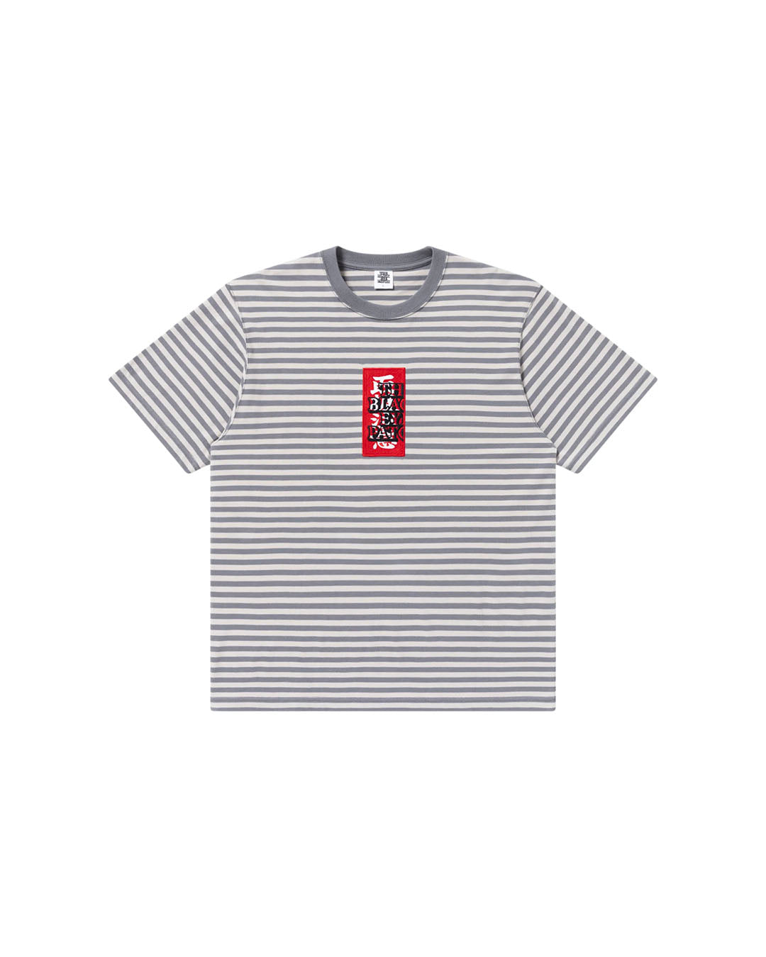 【BLACKEYEPATCH】STRIPED HWC LABEL TEE