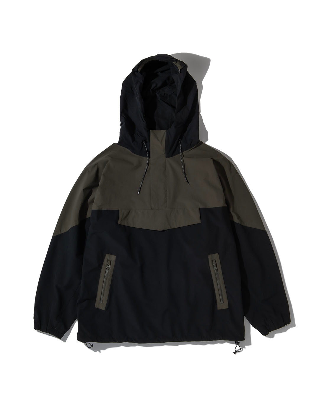 【ACY】NYLON ANORAK - BLACK