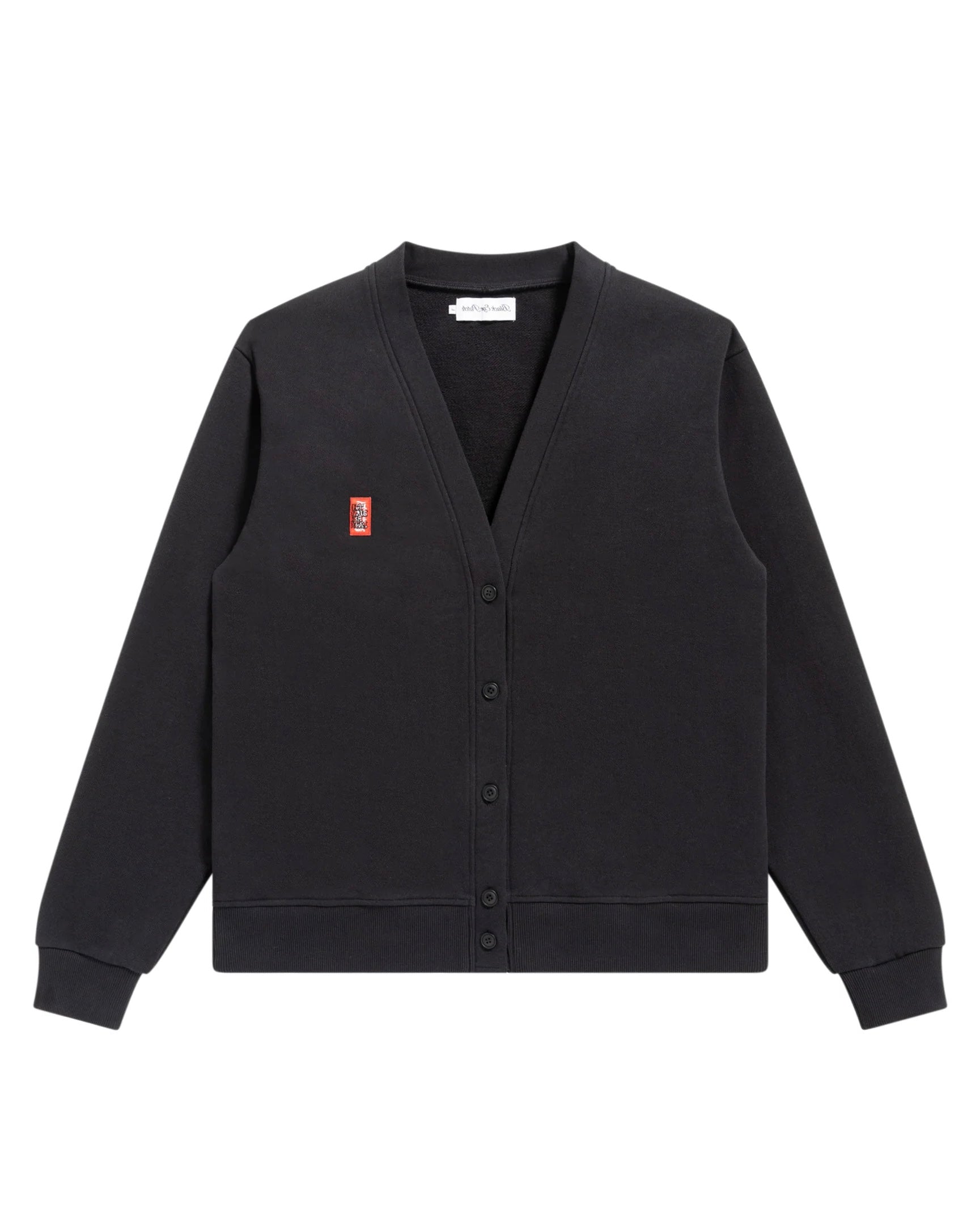 [BLACKEYEPATCH] SMALL HWC SWEAT CARDIGAN - BLACK