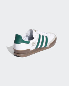 【ADIDAS】JEANS - WHITE× COLLEGE GREEN