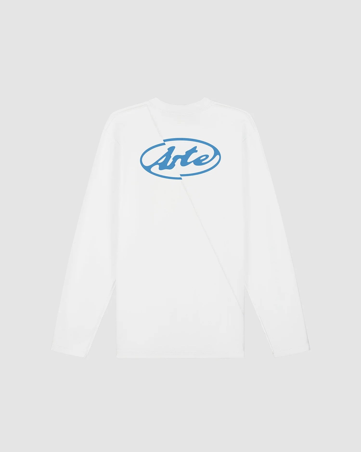 [ARTE ANTWERP] BACK CIRCLE LOGO LONGSLEEVE - WHITE