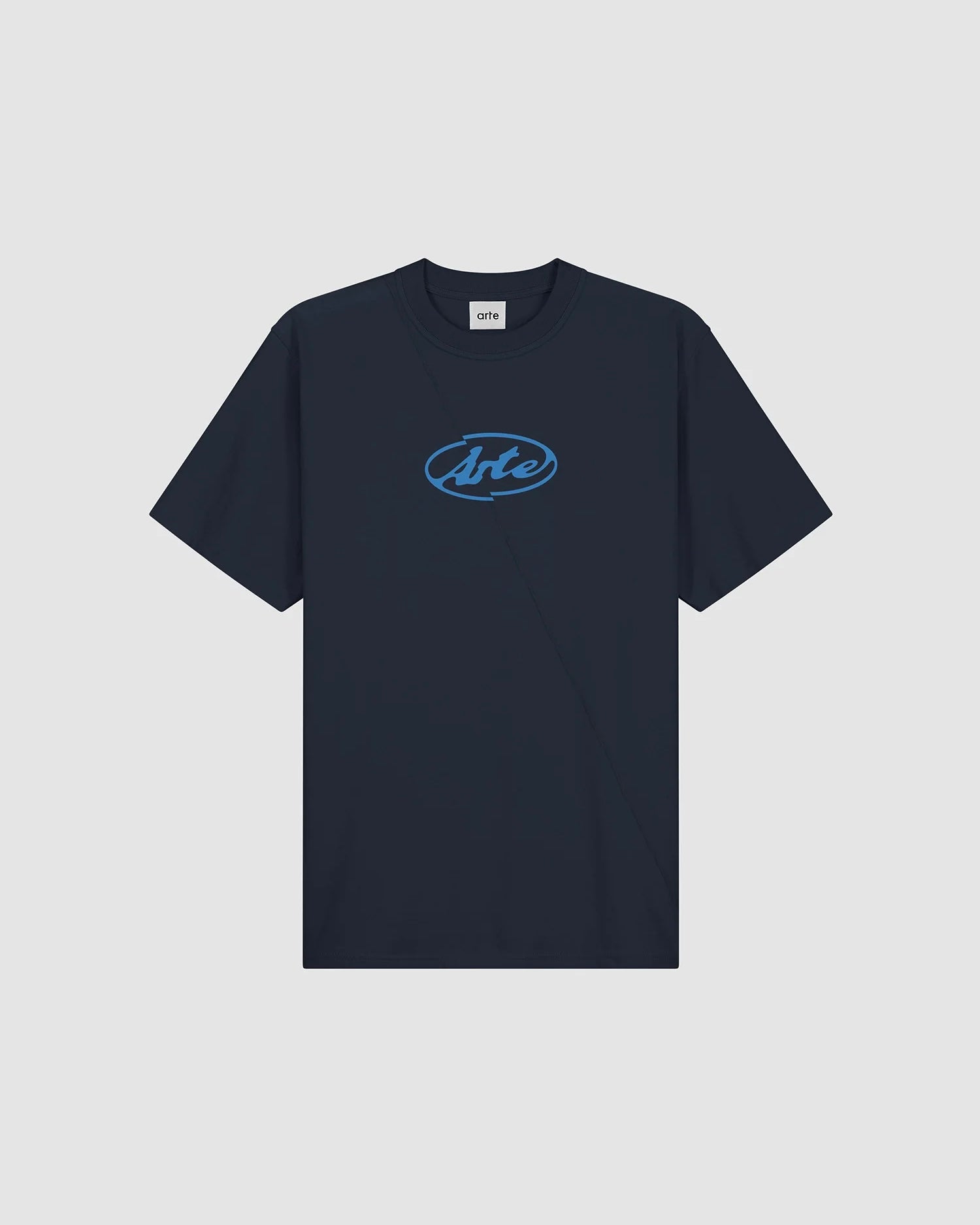 [ARTE ANTWERP] CIRCLE LOGO T-SHIRT - NAVY