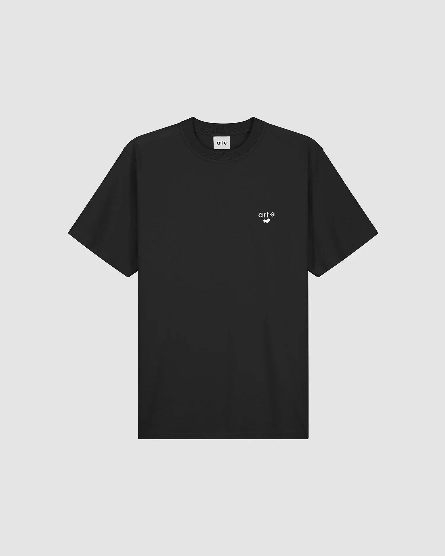 [ARTE ANTWERP] HEART LOGO T-SHIRT - BLACK