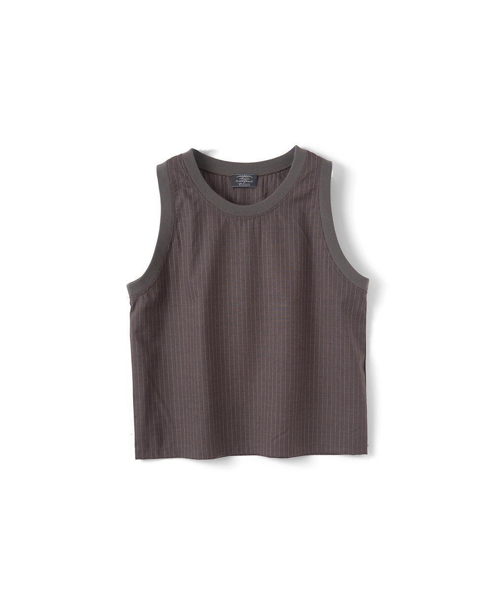 【REFOMED】FOREMAN WOOL BIBS - BROWN