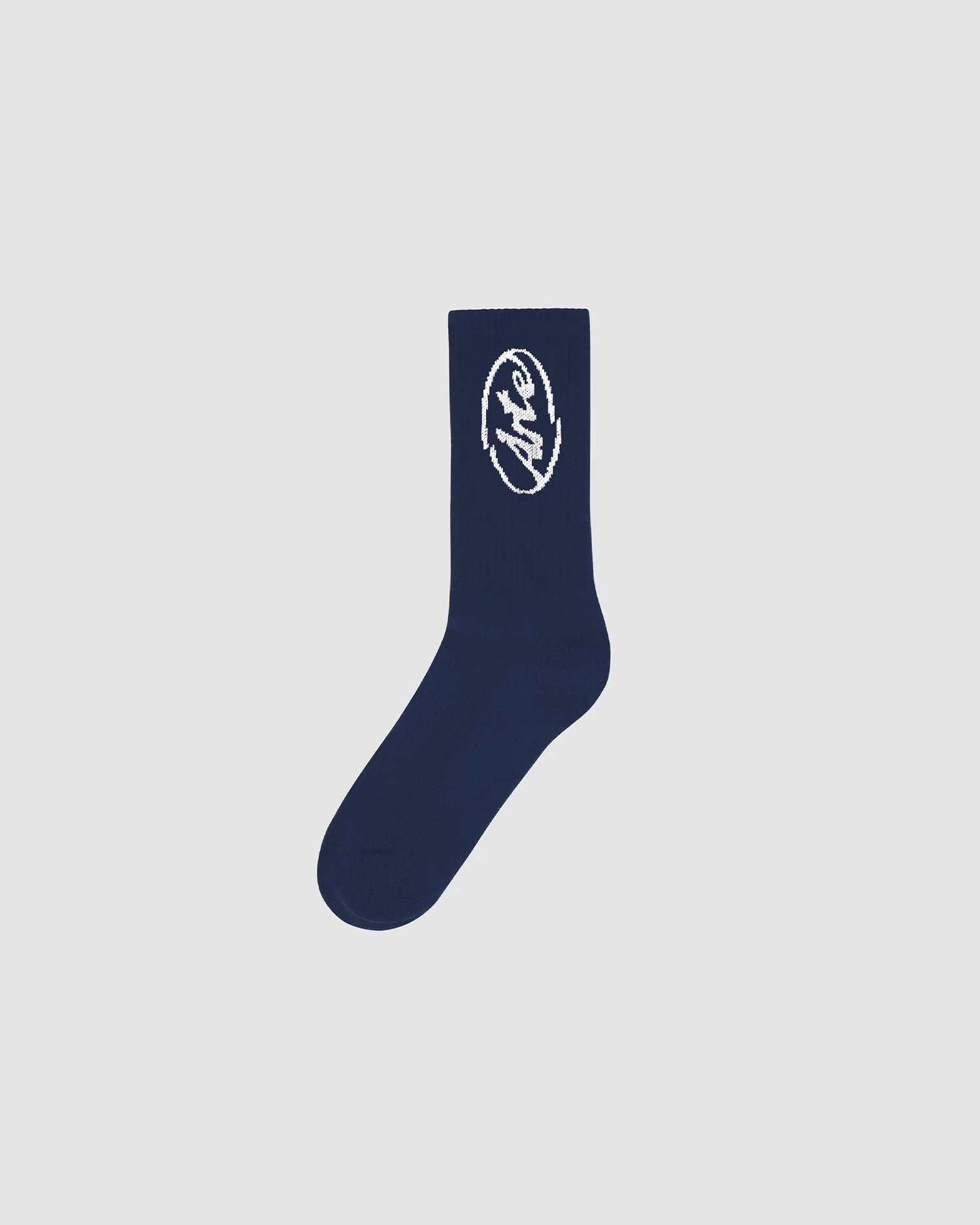 [ARTE ANTWERP] CIRCLE LOGO SOCKS - NAVY