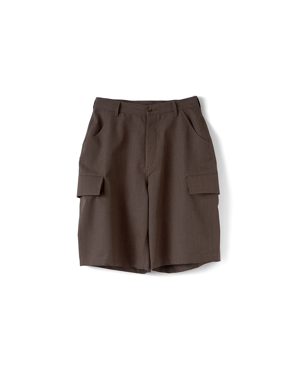 【REFOMED】”KINCHAKU” WOOL TRUNKS - BROWN