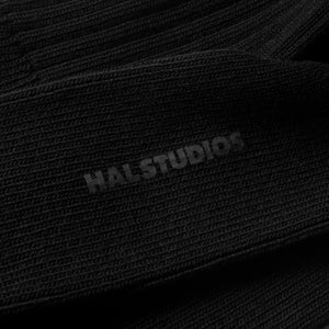 【HAL STUDIOS】HEAVY-GAUGE STUDIO SOCK - BLACK