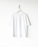 Load image into Gallery viewer, [blurhms] PIECE-DYED PLAIN TEE - WHITE 
