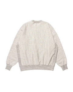 【LQQK STUDIO】MIDWEIGHT FLEECE CREWNECK - OATMEAL HEATHER