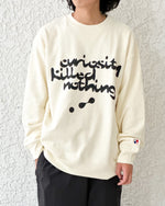 Load image into Gallery viewer, [TAUPE] CKN CHEMICAL SWEAT SHIRT - IVORY
