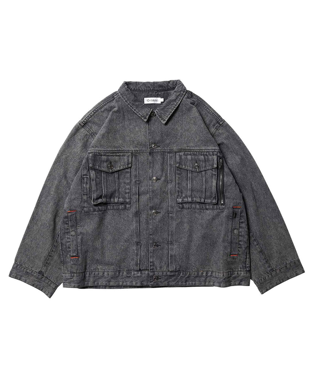 EVISEN SKATEBOARDS】DENIM JACKET - BLACK – pan-kanazawa