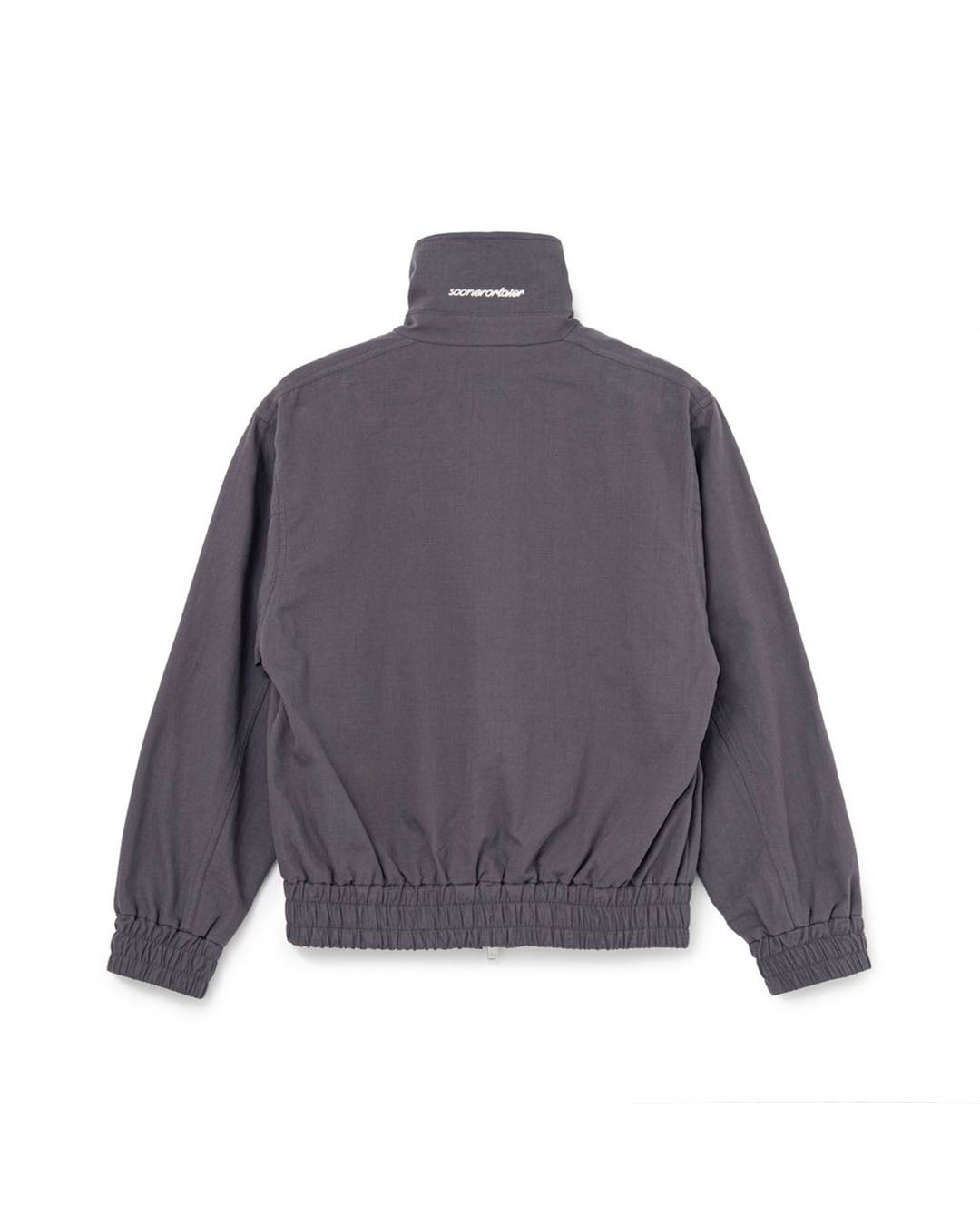 【SOL】COTTON RIPSTOP UTILITY JACKET - GRAY