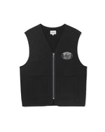 Load image into Gallery viewer, [THISISNEVERTHAT] ZIP SWEAT VEST - BLACK
