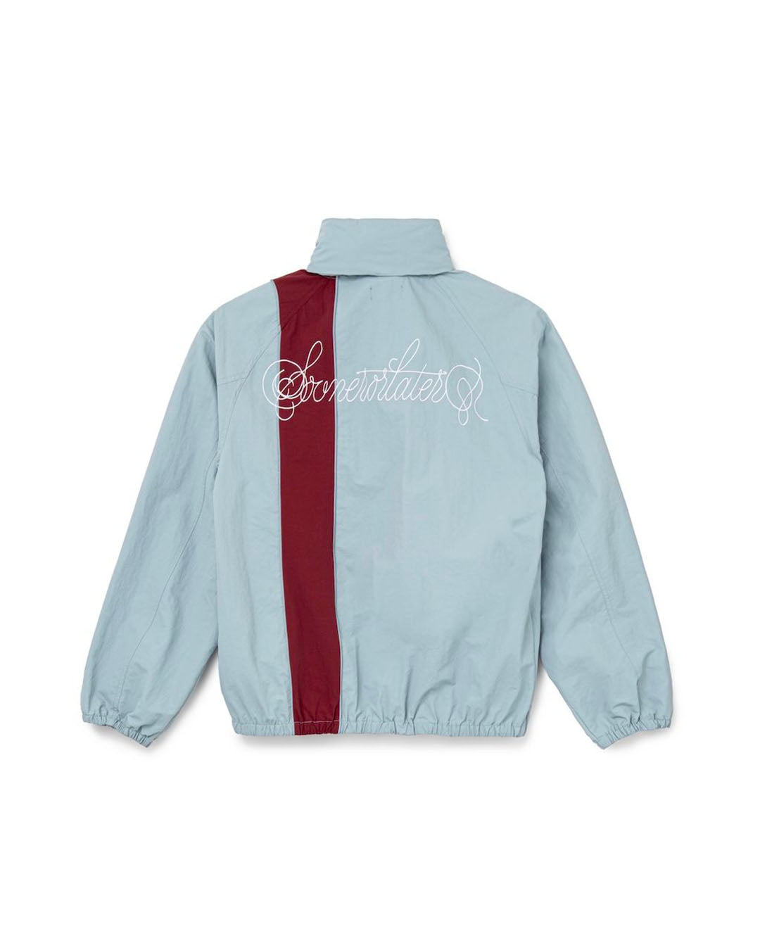 【SOL】NYLON TRACK JACKET - LIGHT BLUE