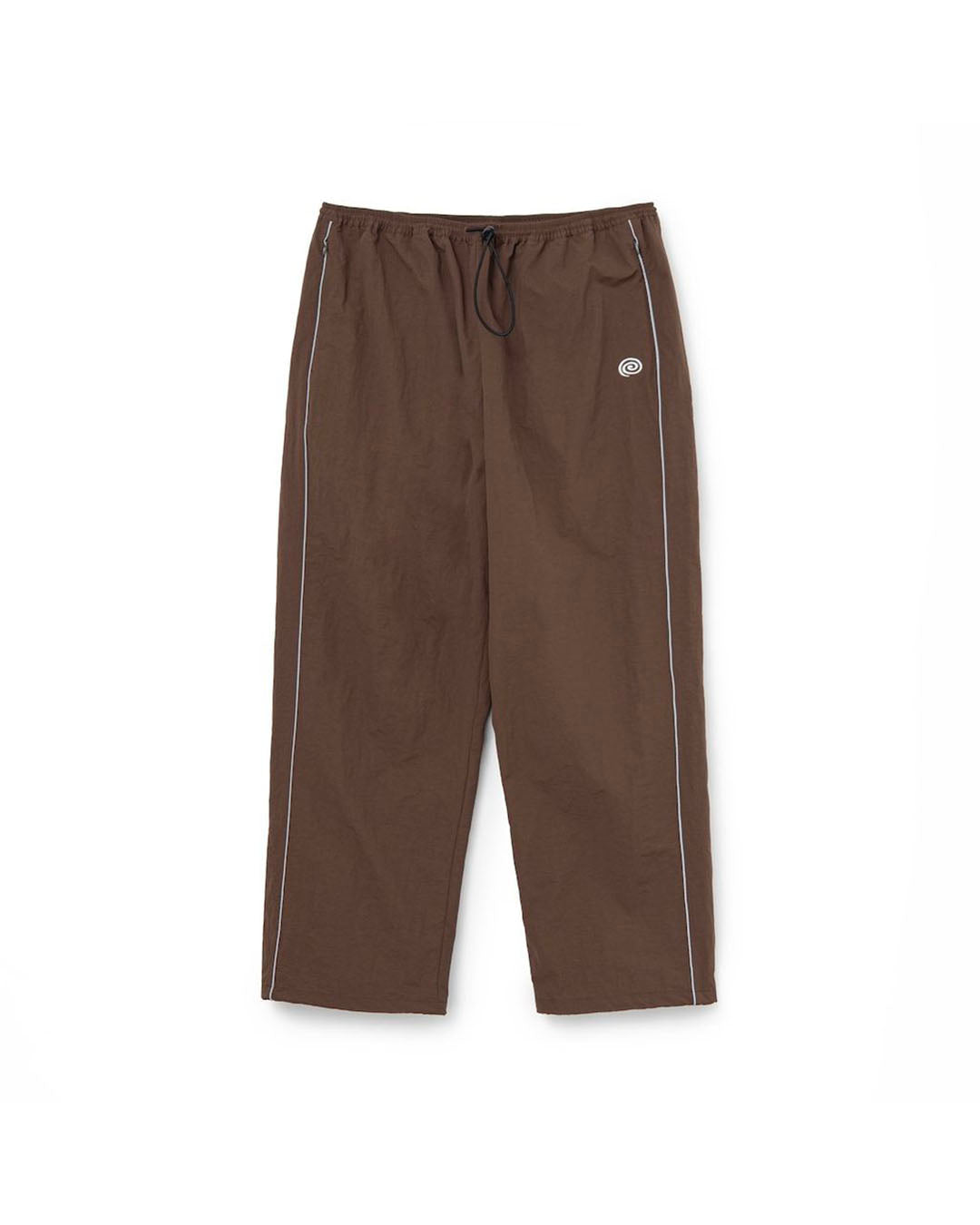 【SOL】NYLON TRACK PANTS - BROWN