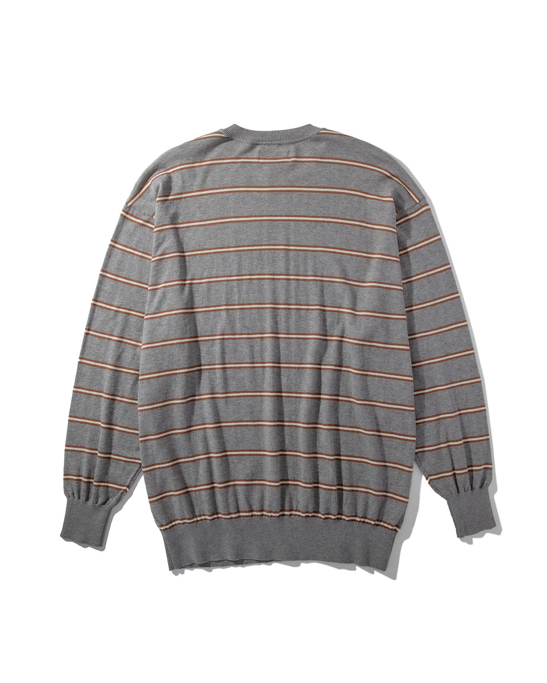 【ACY】BORDER KNIT - GRAY