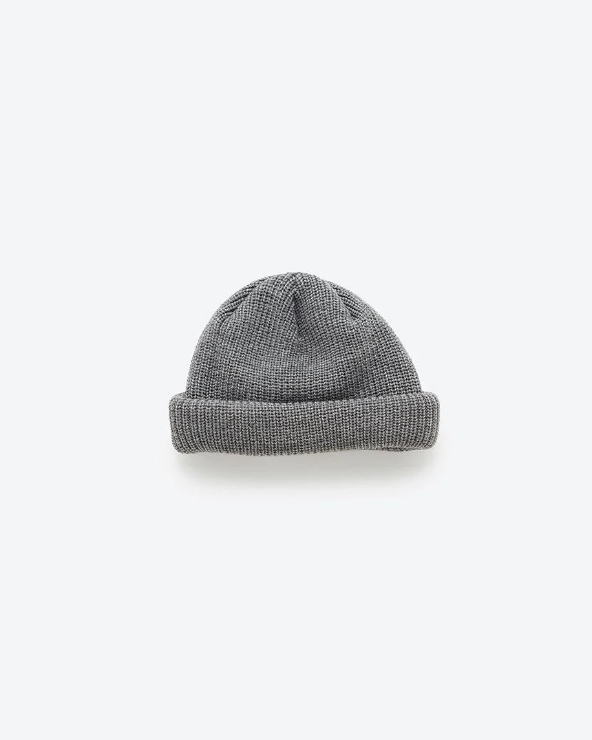 【KIJIMA TAKAYUKI】KNIT DECK CAP - GRAY