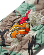 画像をギャラリービューアに読み込む, 【EVISEN SKATEBOARDS】SOUVENIR QUILTING JACKET - CAMO
