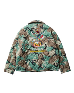 【EVISEN SKATEBOARDS】SOUVENIR QUILTING JACKET - CAMO