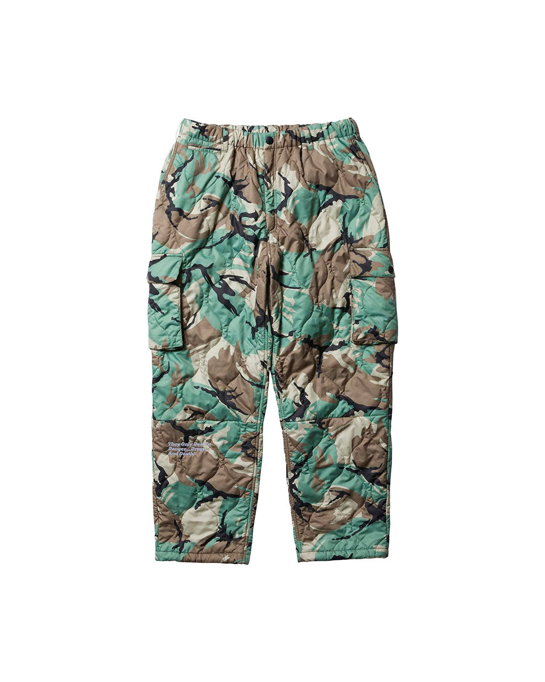 【EVISEN SKATEBOARDS】SOUVENIR QUILTING PANTS- CAMO