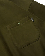画像をギャラリービューアに読み込む, 【EVISEN SKATEBOARDS】HOLIDAY CREW SWEAT - OLIVE
