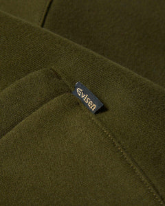 【EVISEN SKATEBOARDS】HOLIDAY CREW SWEAT - OLIVE