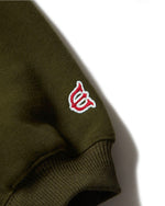 画像をギャラリービューアに読み込む, 【EVISEN SKATEBOARDS】HOLIDAY CREW SWEAT - OLIVE
